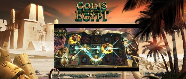 Coins of Egypt - ny slot från NetEnt